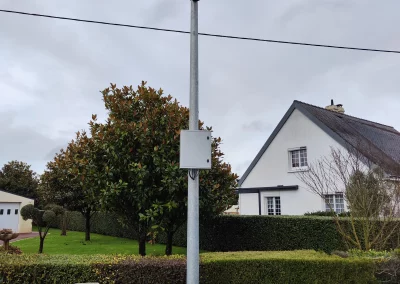 travaux raccordement video surveillance idealis
